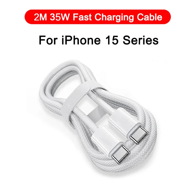 ⚡ PD 30W USB-C Fast Charger Cable 🔥 For iPhone 16–11 Pro Max | Rapid Charging & Durable Braided Design ⏳ Limited Stock!