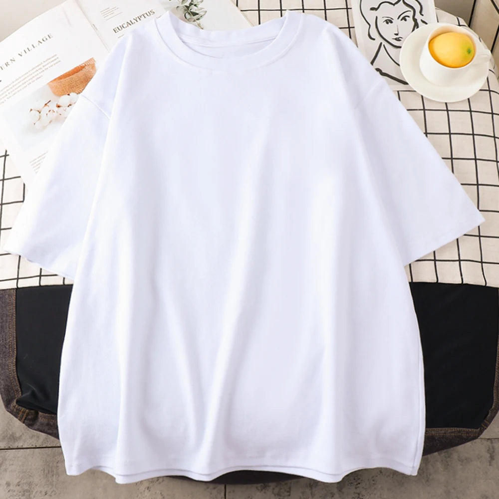 Hamburg Kitt.y Cute Style Womans T Shirt Cotton Leisure Tee Clothing Anime Fashion T-Shirts Outdoor Popular Short Sleeved