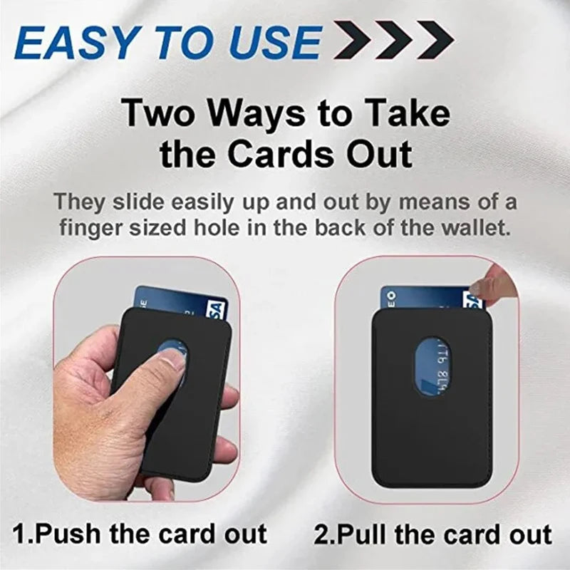 Exclusive Leather MagSafe Wallet – Last Units | Premium Magnetic Card Holder for iPhone 12–15 Pro Max