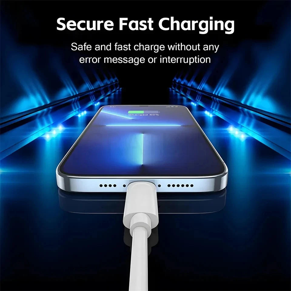 β‘ Original 30W USB-C to iOS Cable π₯ Fast Charging for iPhone 14β7 Plus | Durable & High-Speed Data Sync β³