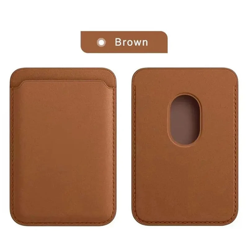 Exclusive Leather MagSafe Wallet – Last Units | Premium Magnetic Card Holder for iPhone 12–15 Pro Max