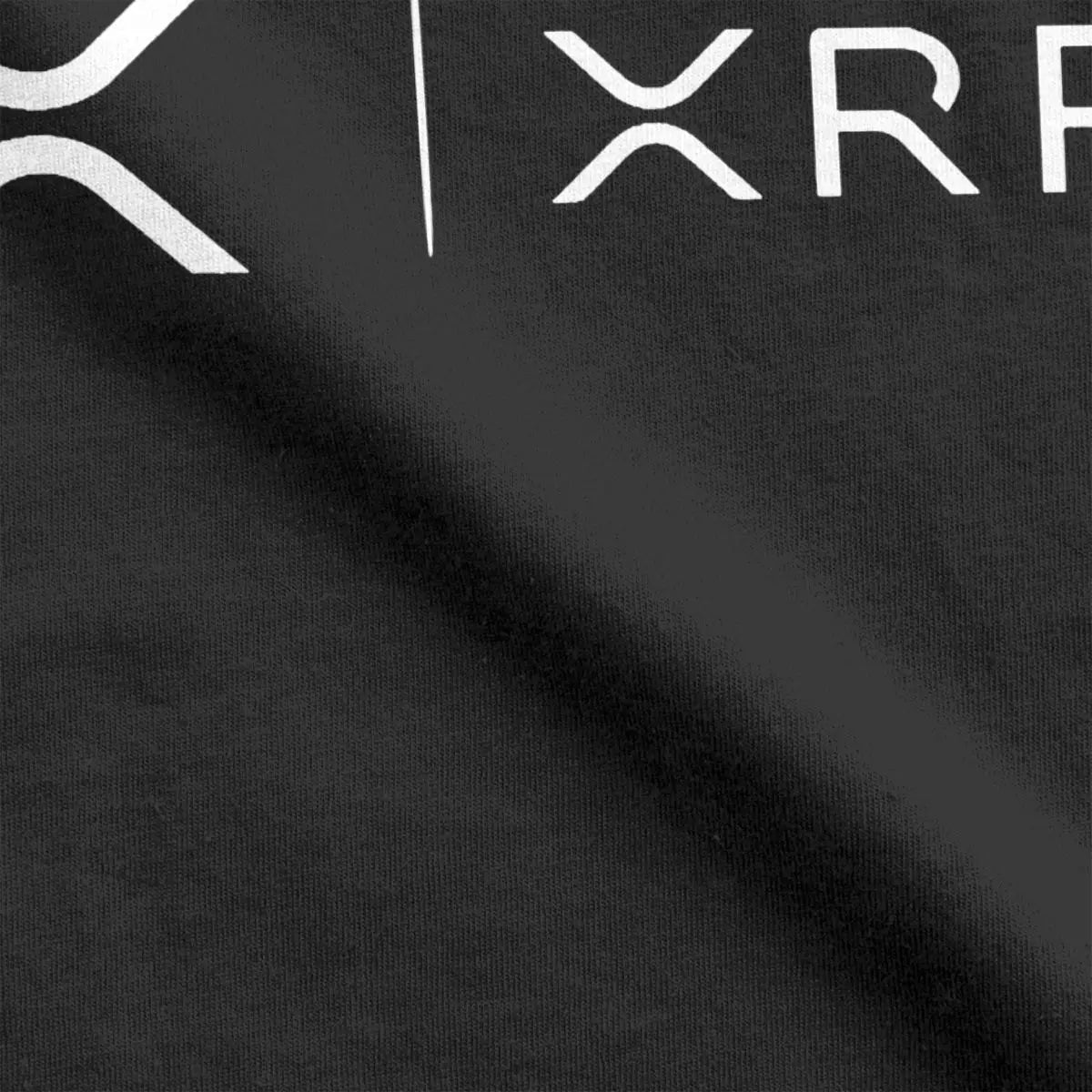 Men's Xrp Ripple Side By Side Bitcoin Crypto T Shirts Cryptocurrency Pure Cotton Clothing Short Sleeve O Neck Tees T-Shirt