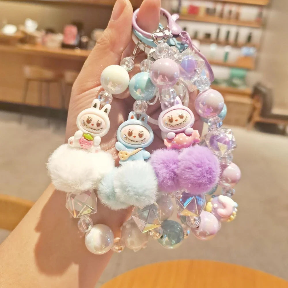 Cute Labubu Anime Keychain β Phone Charm, Bag Pendant & Perfect Gift Luxury