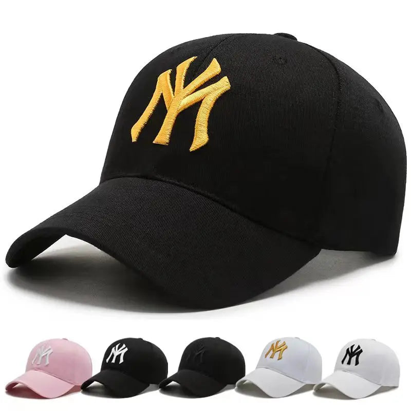 🧢 NY Yankees Baseball Cap 🔥 Unisex Cotton Snapback Hat | Adjustable Trucker Style & Sun Visor ⏳