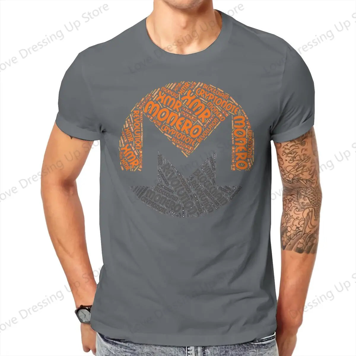 🪙 Blockchain Bitcoin Monero T-Shirt 🔥 Vintage Graphic Cotton Streetwear for Men ⏳ satoshi nakamoto Summer Top