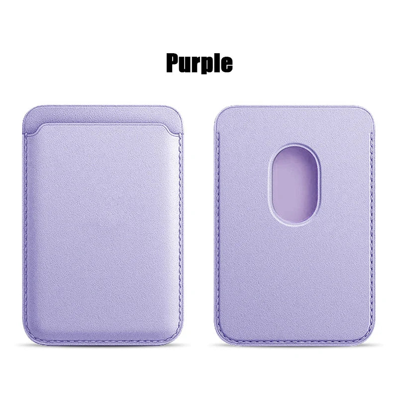 Exclusive Leather MagSafe Wallet – Last Units | Premium Magnetic Card Holder for iPhone 12–15 Pro Max