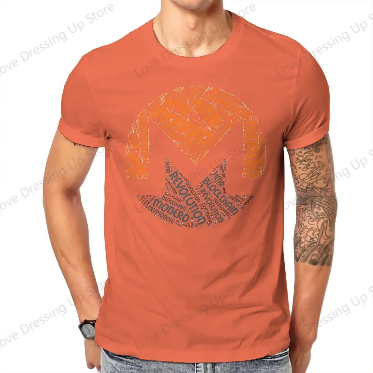 🪙 Blockchain Bitcoin Monero T-Shirt 🔥 Vintage Graphic Cotton Streetwear for Men ⏳ satoshi nakamoto Summer Top