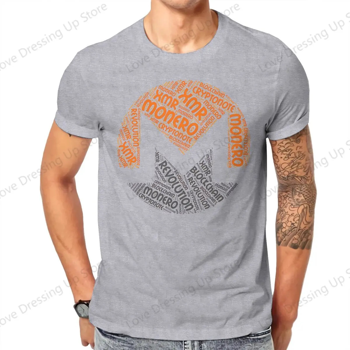 🪙 Blockchain Bitcoin Monero T-Shirt 🔥 Vintage Graphic Cotton Streetwear for Men ⏳ satoshi nakamoto Summer Top