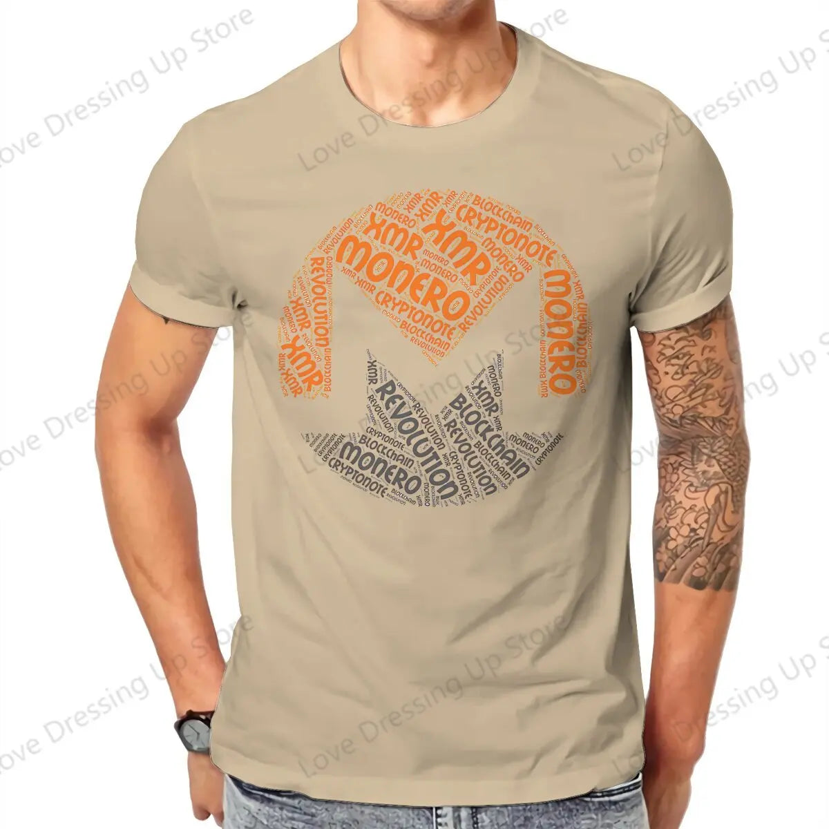 🪙 Blockchain Bitcoin Monero T-Shirt 🔥 Vintage Graphic Cotton Streetwear for Men ⏳ satoshi nakamoto Summer Top