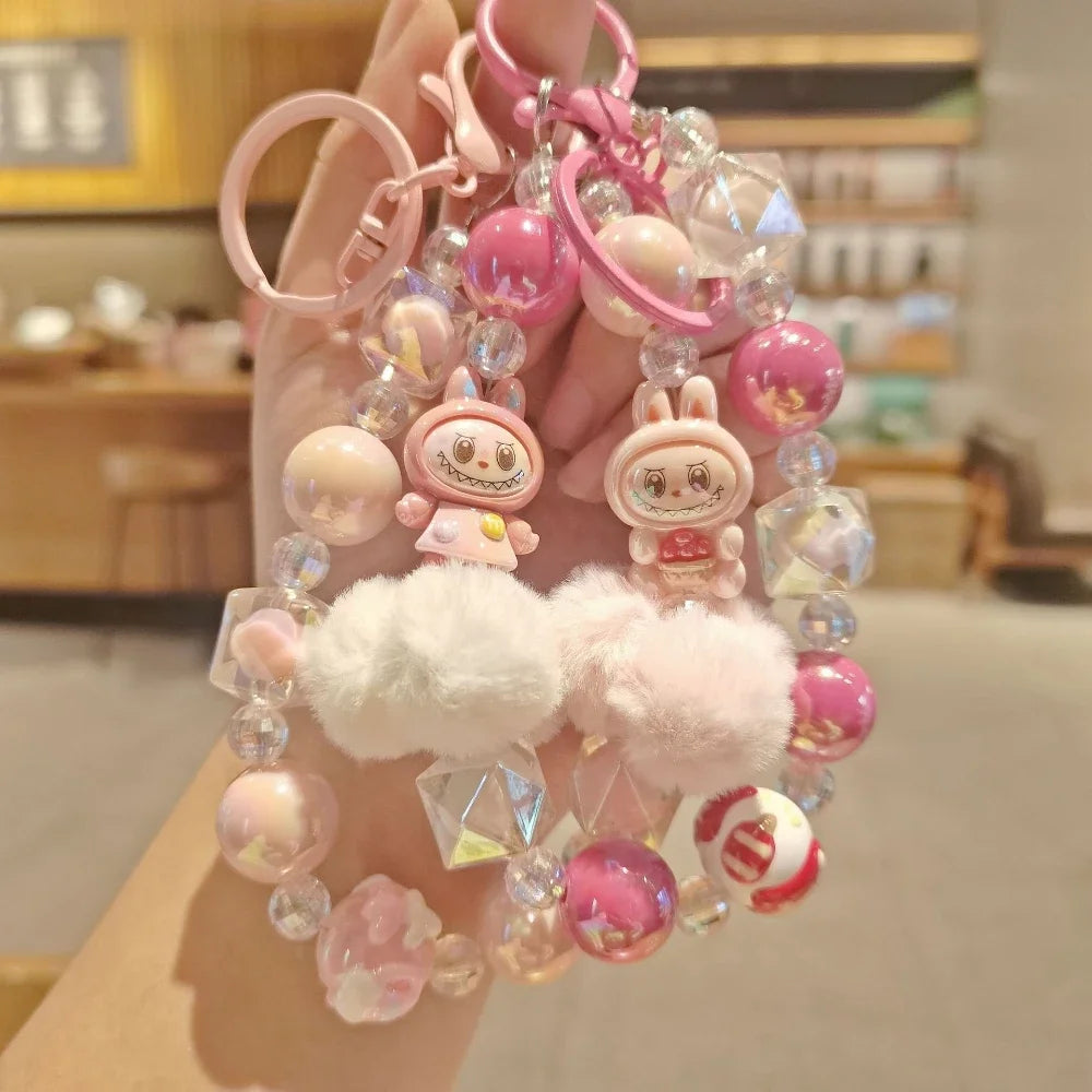 Cute Labubu Anime Keychain β Phone Charm, Bag Pendant & Perfect Gift Luxury
