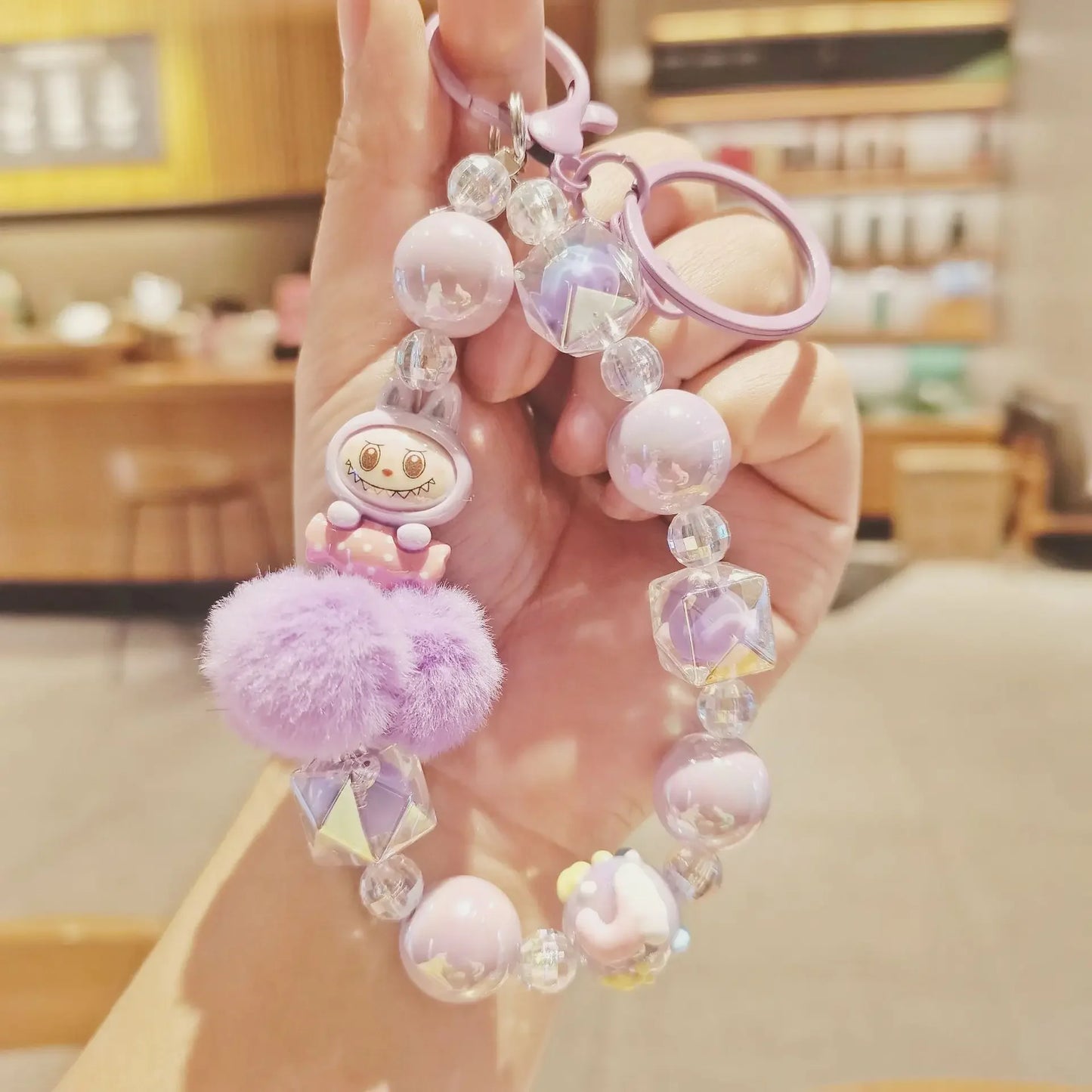 Cute Labubu Anime Keychain β Phone Charm, Bag Pendant & Perfect Gift Luxury