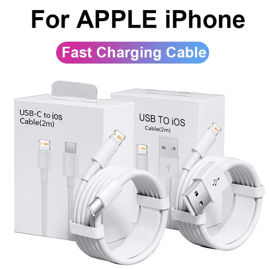 ⚡ Original 30W USB-C to iOS Cable 🔥 Fast Charging for iPhone 14–7 Plus | Durable & High-Speed Data Sync ⏳