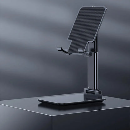 Foldable ABS Desktop Mobile Phone Stand For iPad iPhone 16 15 Smartphone Support Tablet Desk Cell Phone Portable Holder Bracket