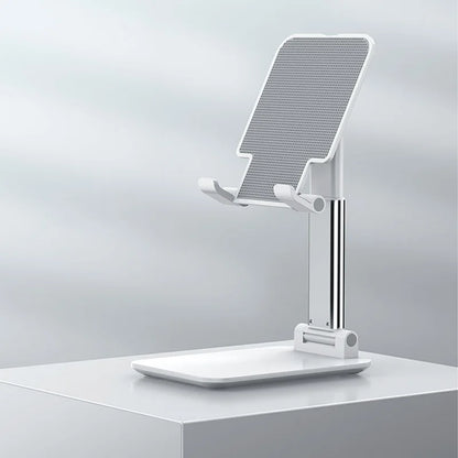 Foldable ABS Desktop Mobile Phone Stand For iPad iPhone 16 15 Smartphone Support Tablet Desk Cell Phone Portable Holder Bracket