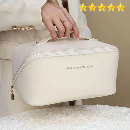 💄 Portable Makeup Bag 🔥 Large Capacity Waterproof Beauty & Skincare Organizer ⏳ Travel Clutch