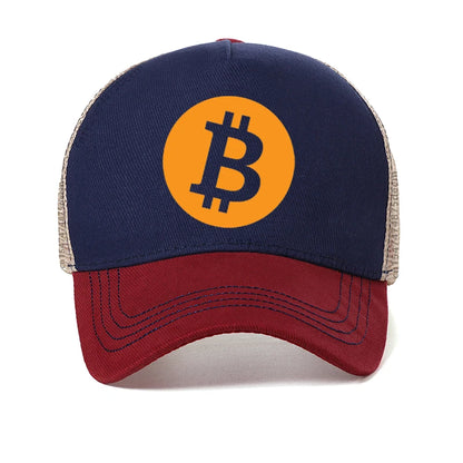 Bitcoin Homme De Marque Baseball cap Fashion Funny Elon Reeve Musk doge cap Summer Mesh breathable trucker hat