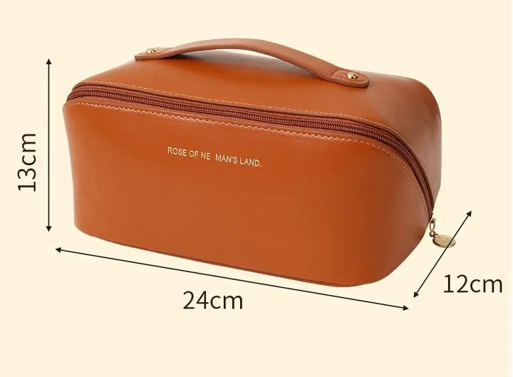 💄 Portable Makeup Bag 🔥 Large Capacity Waterproof Beauty & Skincare Organizer ⏳ Travel Clutch