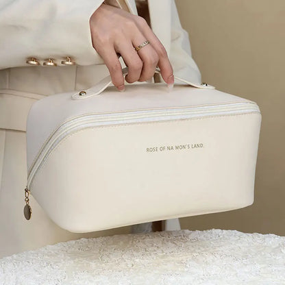 💄 Portable Makeup Bag 🔥 Large Capacity Waterproof Beauty & Skincare Organizer ⏳ Travel Clutch