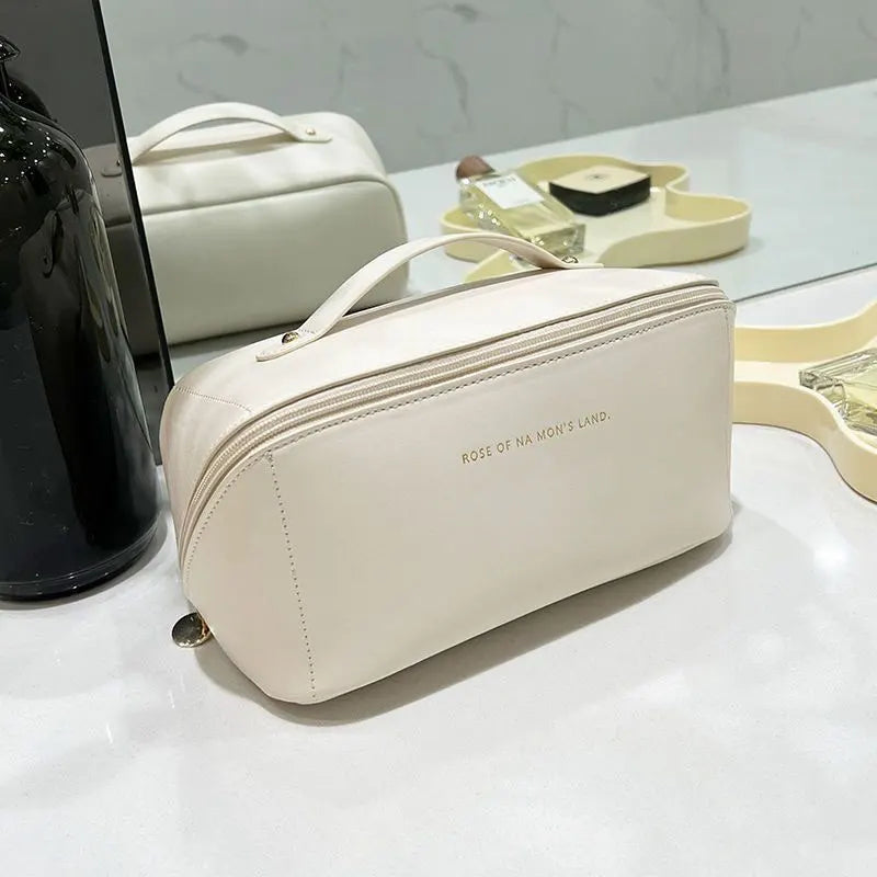 💄 Portable Makeup Bag 🔥 Large Capacity Waterproof Beauty & Skincare Organizer ⏳ Travel Clutch