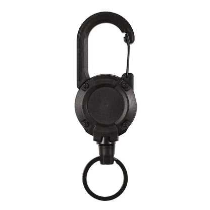 🔒 Retractable Anti-Theft Keychain – Heavy-Duty Metal with Mountaineering Clip